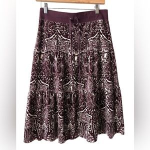 Juicy Couture Bohemian Velour Skirt